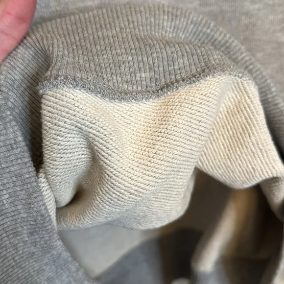 Zara into the classics size medium in GRAY MARL RIB SWEATSHIRT LIMITED EDITION - Picture 8 of 8